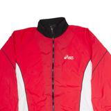 ASICS Mens Track Jacket Red XL