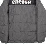 ELLESSE Insulated Mens Puffer Jacket Grey M
