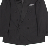 Mens Blazer Jacket Black M