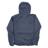 COLUMBIA Womens Coat Blue Nylon Hooded L