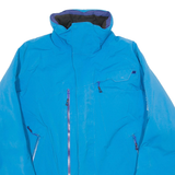 SALOMON Womens Ski Coat Blue Nylon M