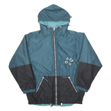 CAMPAGNOLO Mens Coat Blue Nylon Hooded M