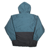 CAMPAGNOLO Mens Coat Blue Nylon Hooded M