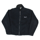 JACK WOLFSKIN Womens Fleece Jacket Blue UK 16