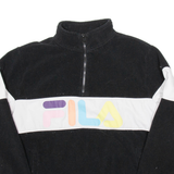 FILA Womens Fleece Jacket Black S