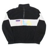 FILA Womens Fleece Jacket Black S