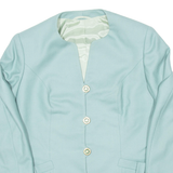 LUISA SPAGNOLI Womens Blazer Jacket Blue M