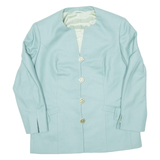 LUISA SPAGNOLI Womens Blazer Jacket Blue M