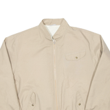 Mens Bomber Jacket Brown L