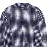 LIU JO Womens Blazer Jacket Blue Spotted XXS
