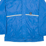AQUAGUARD Mens Jacket Blue Hooded XL