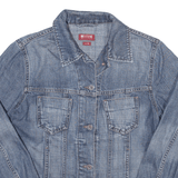 MUSTANG Womens Denim Jacket Blue M