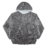 JET SET Mens Anorak Jacket Grey Hooded XL