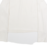 LEVI'S Cropped Womens Sweatshirt Cream Crew Neck L