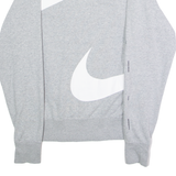 NIKE Mens Sweatshirt Grey Crew Neck S