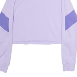 PUMA Cropped Womens Sweatshirt Purple M