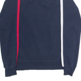 TOMMY HILFIGER Mens Sweatshirt Blue High Neck XS