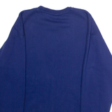 ADIDAS ORIGINALS Womens Sweatshirt Blue Crew Neck UK 4
