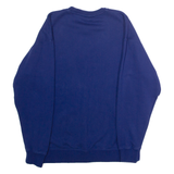 ADIDAS ORIGINALS Womens Sweatshirt Blue Crew Neck UK 4