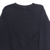 REEBOK Womens Sweatshirt Black Crew Neck XS