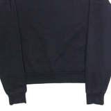 REEBOK Womens Sweatshirt Black Crew Neck XS