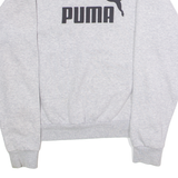 PUMA Mens Sweatshirt Grey Crew Neck S