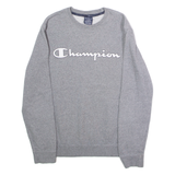 CHAMPION Mens Sweatshirt Grey Crew Neck XS