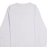 REEBOK Mens Sweatshirt Grey Crew Neck S