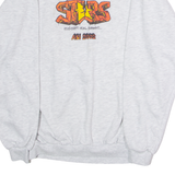 Swiss School All Stars 2002 Mens Sweatshirt Grey Crew Neck L
