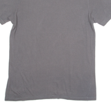 JACK & JONES Mens T-Shirt Grey Crew Neck S