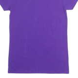 GILDAN It's A Huber Thing Mens T-Shirt Purple Crew Neck S