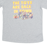 DISNEY Toy Story 4 Mens T-Shirt Grey Crew Neck XS