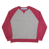 TOMMY HILFIGER Mens Jumper Grey Tight Knit XL