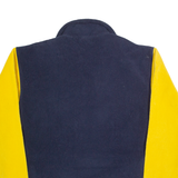 CHAMPION Mens Fleece Blue 1/4 Zip 90s S