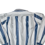 CLAUDE HARVEY Mens Lined Jacket Grey 90s Striped M