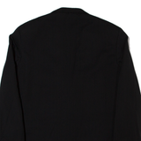 Mens Blazer Jacket Black 90s L