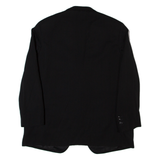 Mens Blazer Jacket Black 90s L