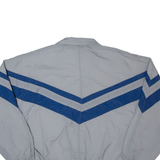 PLAY CREW Mens Shell Jacket Grey Nylon 90s L