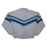 PLAY CREW Mens Shell Jacket Grey Nylon 90s L