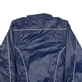 Zip-off Mens Jacket Blue Hooded L