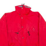 SOS Mens Coat Red Nylon S
