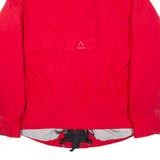 SOS Mens Coat Red Nylon S