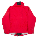 SOS Mens Coat Red Nylon S