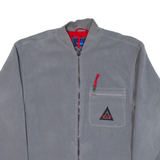 SOS Mens Fleece Jacket Grey S