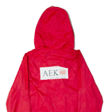 NIKE FC Thun Boys Rain Jacket Red Hooded M