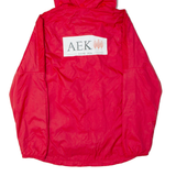 NIKE FC Thun Boys Rain Jacket Red Hooded M