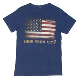 New York City Mens T-Shirt Blue USA S