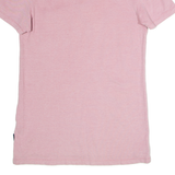 ARMANI EXCHANGE Mens Polo Shirt Pink Colourblock S