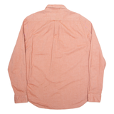 TIMBERLAND Mens Plain Shirt Orange Long Sleeve L