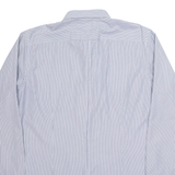 TED BAKER Mens Shirt Blue Pinstripe Long Sleeve L